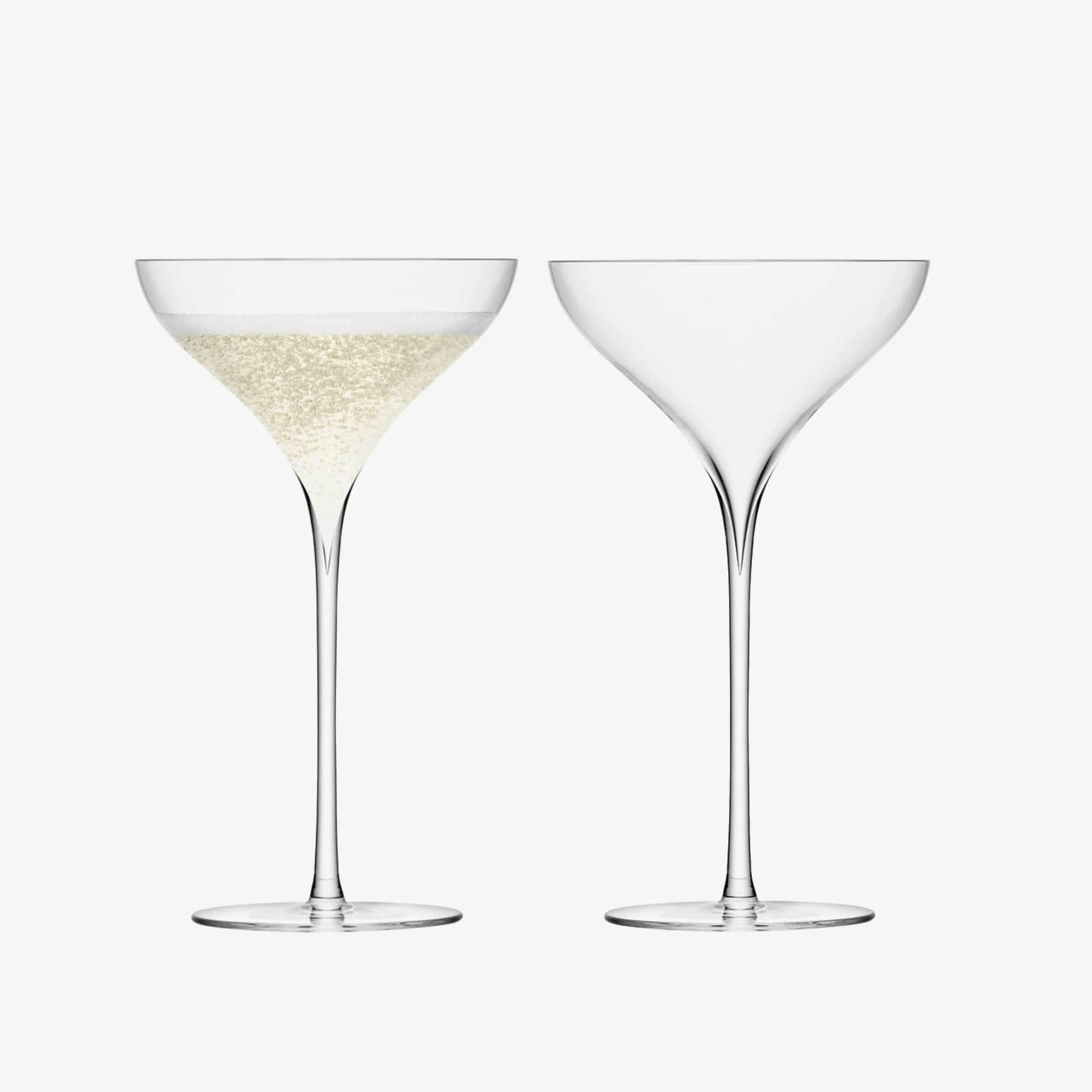 Savoy Champagne Saucer Set